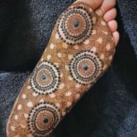 Leg Mehndi Design | પગ ની મહેંદી 23