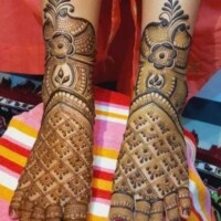 Leg Mehndi Design | પગ ની મહેંદી 26