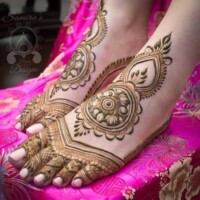 Leg Mehndi Design | પગ ની મહેંદી 30