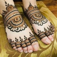 Leg Mehndi Design | પગ ની મહેંદી 31