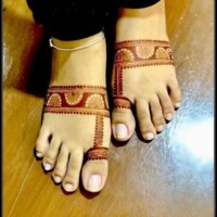 Leg Mehndi Design | પગ ની મહેંદી 32