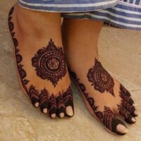 Leg Mehndi Design | પગ ની મહેંદી 33