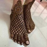 Leg Mehndi Design | પગ ની મહેંદી 46