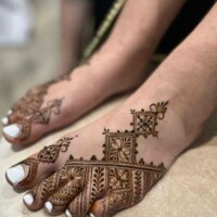 Leg Mehndi Design | પગ ની મહેંદી 51