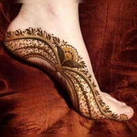 Leg Mehndi Design | પગ ની મહેંદી 66