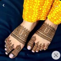 Leg Mehndi Design | પગ ની મહેંદી 75