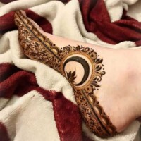 Leg Mehndi Design | પગ ની મહેંદી 81