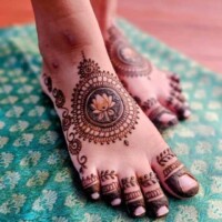 Leg Mehndi Design | પગ ની મહેંદી 93