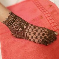 Leg Mehndi Design | પગ ની મહેંદી 95