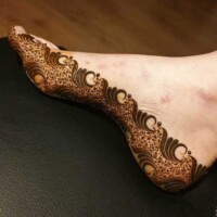 Leg Mehndi Design | પગ ની મહેંદી 99