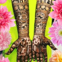 Bridal Mehndi Design 12
