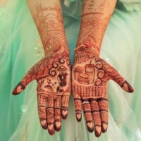 Bridal Mehndi Design 17