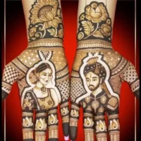 Bridal Mehndi Design 24
