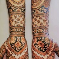 Bridal Mehndi Design 30