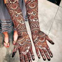 Bridal Mehndi Design 35
