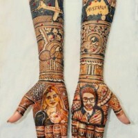 Bridal Mehndi Design 47