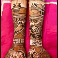 Bridal Mehndi Design 48