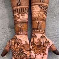 Bridal Mehndi Design 7