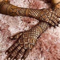 Engagement Bridal Mehndi Design 11