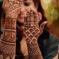 Engagement Bridal Mehndi Design 12