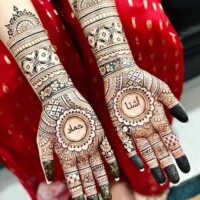 Engagement Bridal Mehndi Design 14