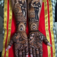 Engagement Bridal Mehndi Design 21