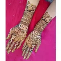 Engagement Bridal Mehndi Design 22