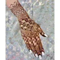 Engagement Bridal Mehndi Design 24