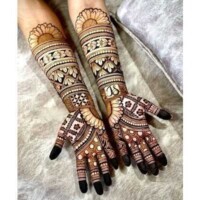 Engagement Bridal Mehndi Design 26