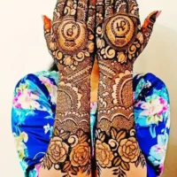 Engagement Bridal Mehndi Design 27