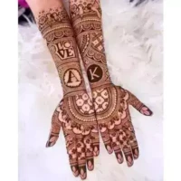 Engagement Bridal Mehndi Design 6