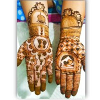 Kanku Pagala Mehndi Design 2