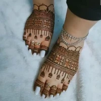 Kanku Pagala Mehndi Design 21