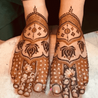 Kanku Pagala Mehndi Design 24