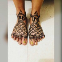 Kanku Pagala Mehndi Design 25