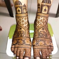 Kanku Pagala Mehndi Design 10
